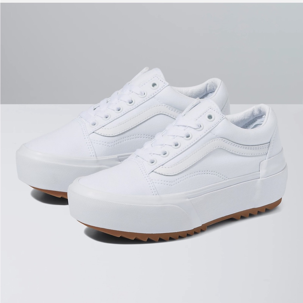 Vans Old Skool Stackform white (canvas) - image 1